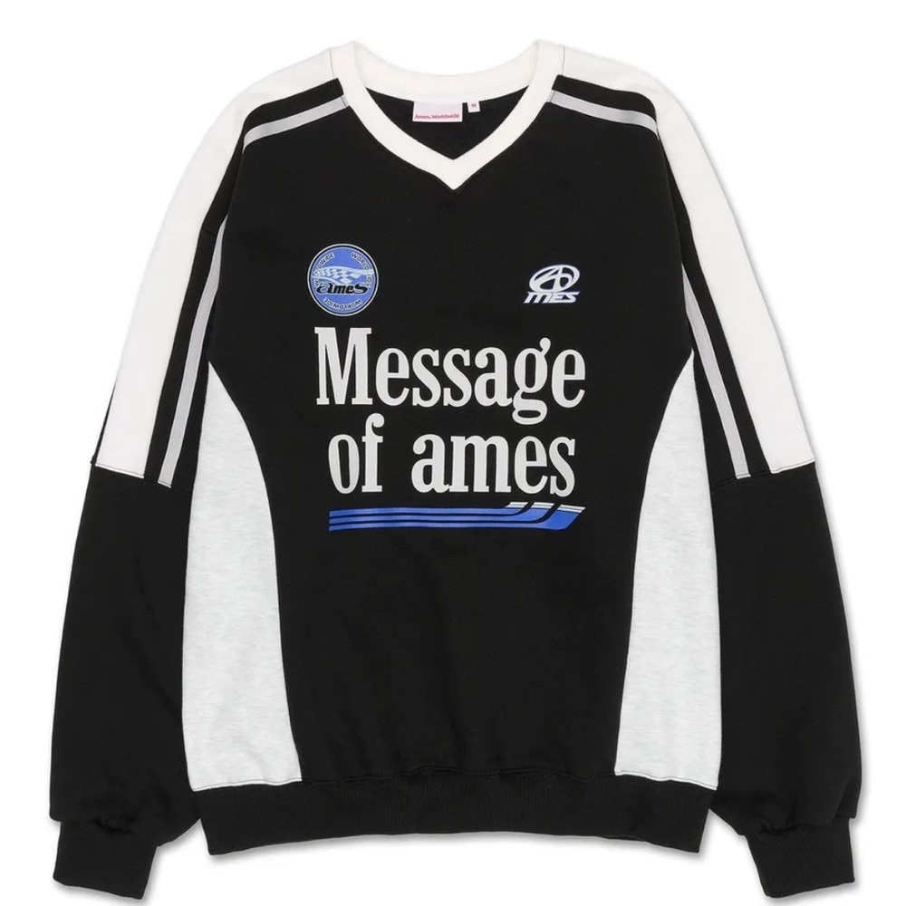 Musinsa Ames Black Sweatshirt
